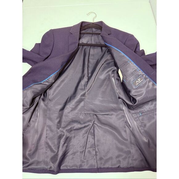 Avant Premier Men’s Wool Blend 2 Buttons Blazer Navy Blue Sz 44 EU/ 34 US* Notes - Picture 10 of 11